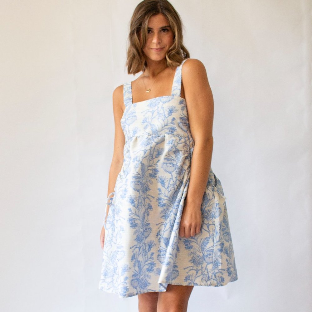 Moon River floral Babydoll Dress